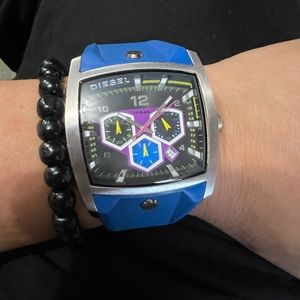 Diesel men’s watch with silicone band